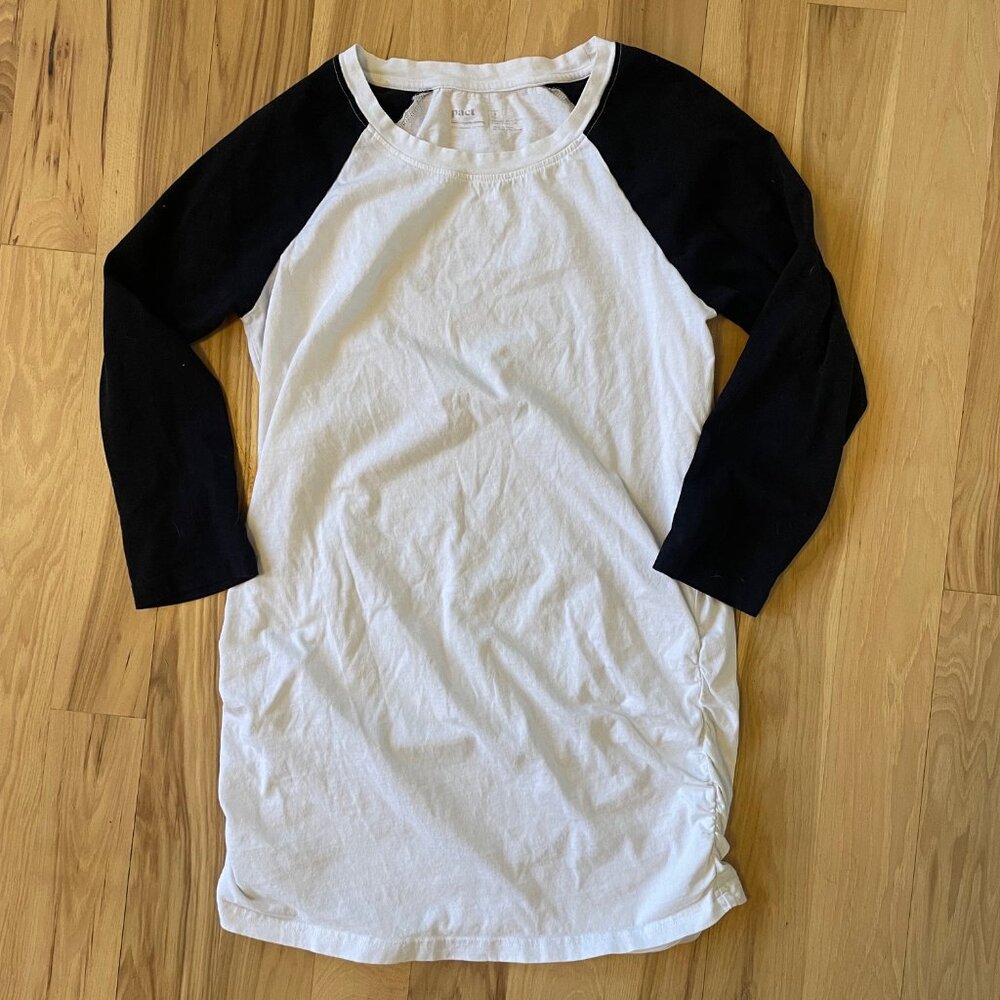 PACT Maternity Raglan Tunic, size S - Picture 3 of 5
